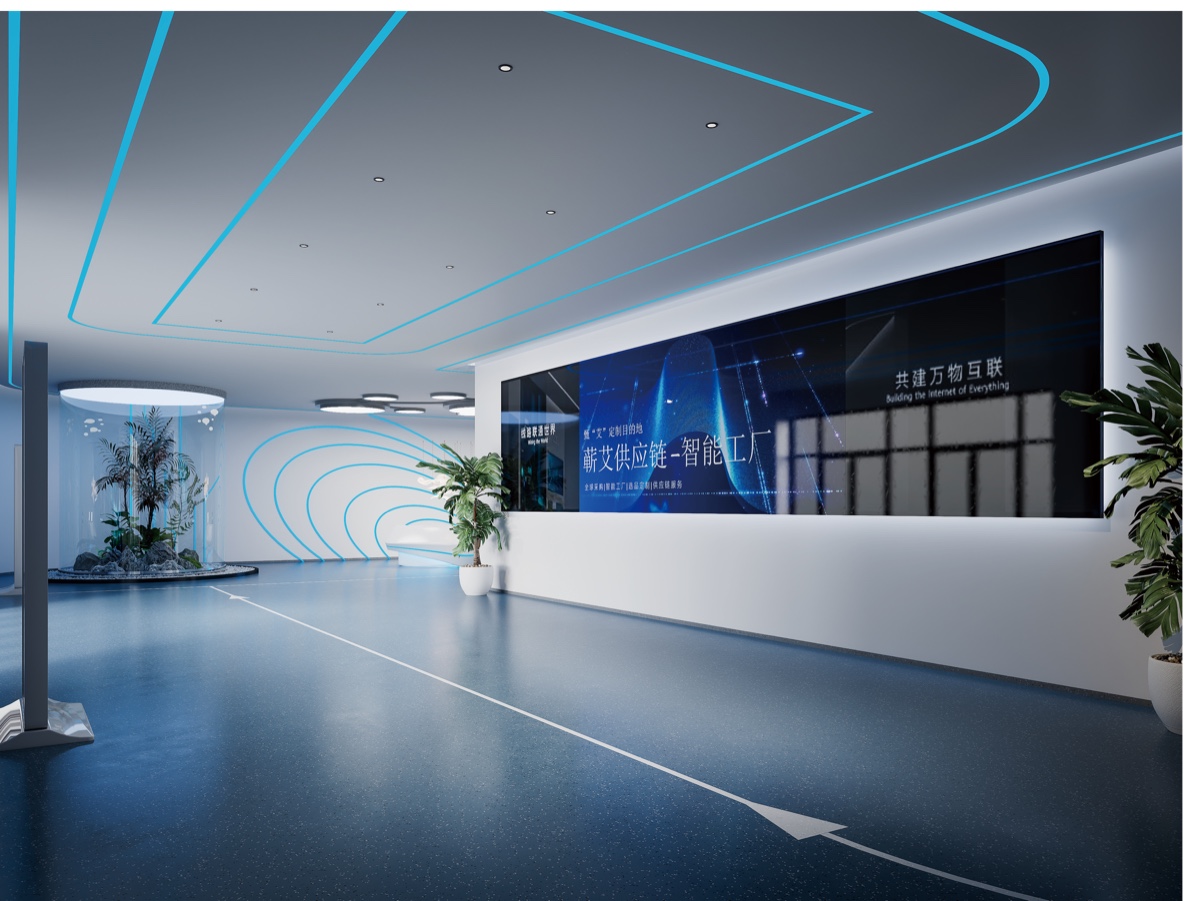 湖北蕲艾供应链有限公司蕲艾智能工厂室内实景